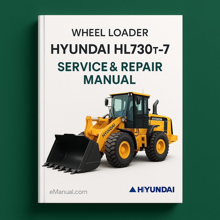 Hyundai HL730(TM)-7 Wheel Loader Service Repair Manual