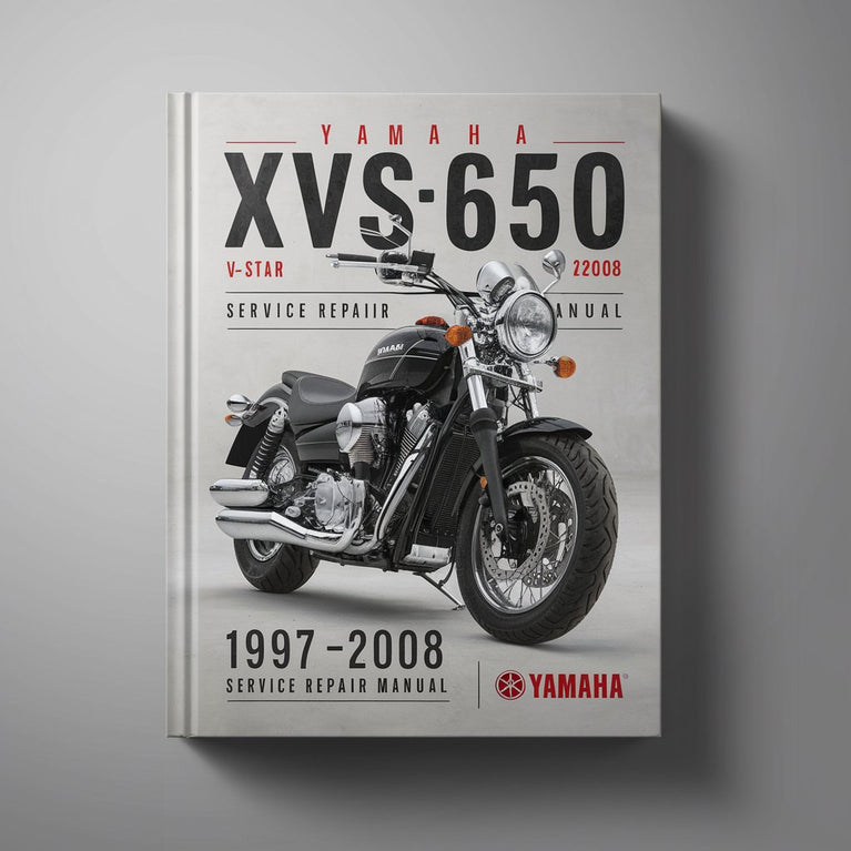 Yamaha XVS650 V-Star 1997-2008 Service Repair Manual