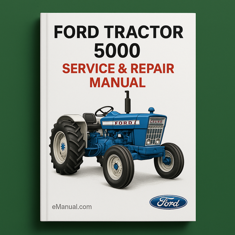 Ford Tractor 5000 Service Repair Manual