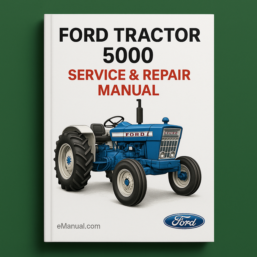 Ford Tractor 5000 Service Repair Manual