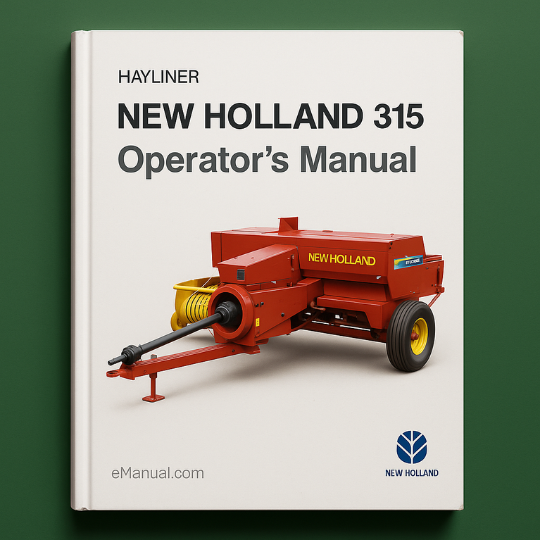 New Holland 315 HAYLINER OperatorS Manual