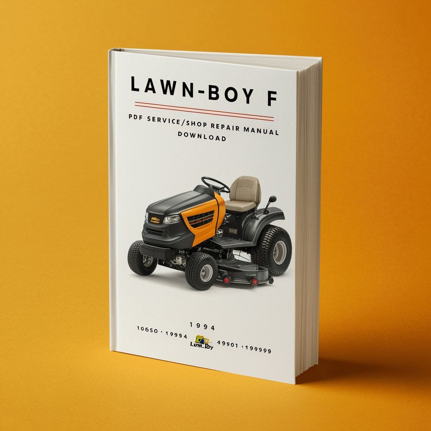 10650 1994 4900001-4999999 Lawn-Boy F PDF Service/Shop Repair Manual Download