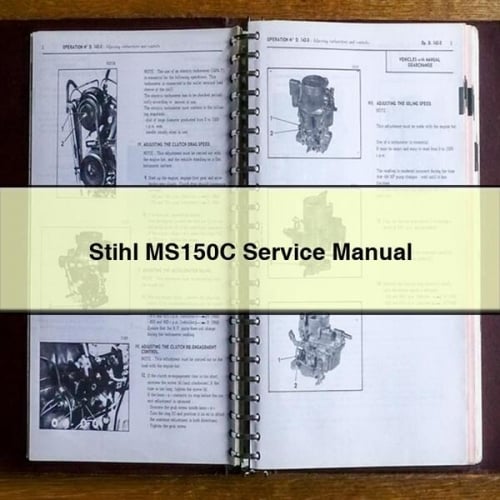 Stihl MS150C Service Manual PDF Download