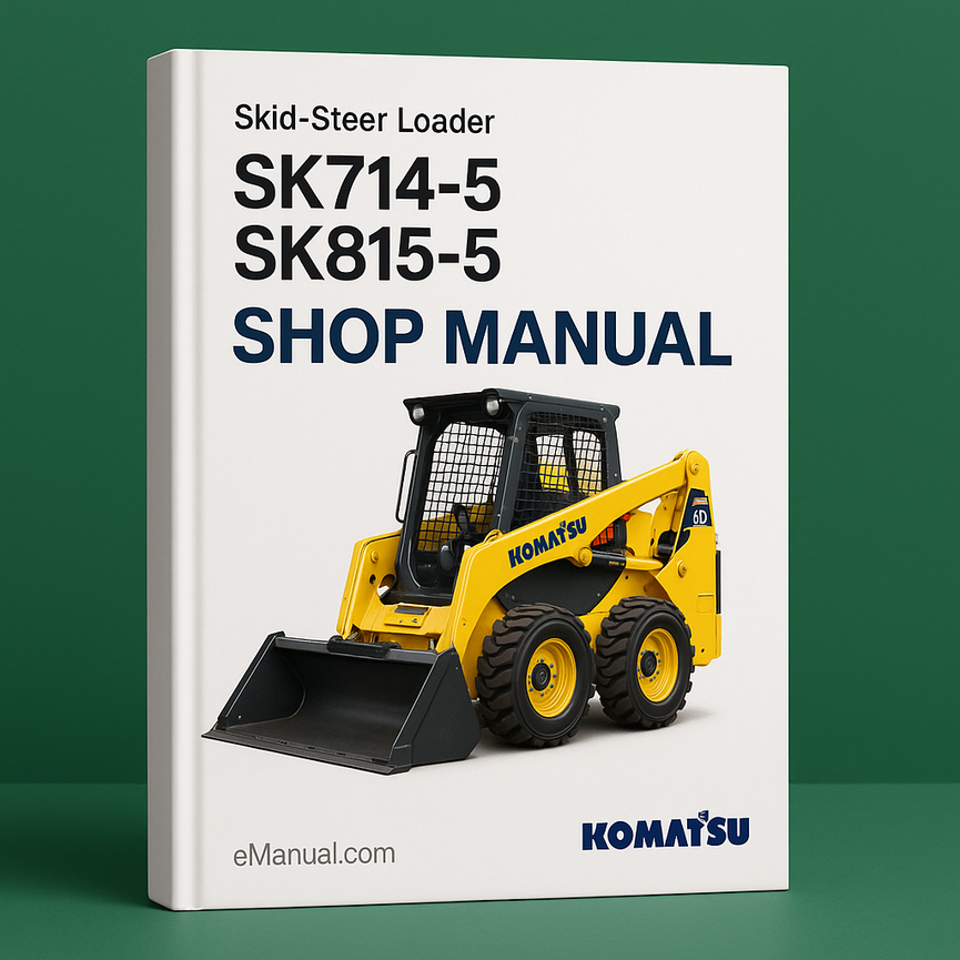 SK714-5 SK815-5 SKID-Steer Loader Shop Manual