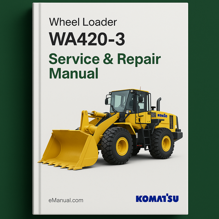 WA420-3 Wheel Loader Service Repair Manual