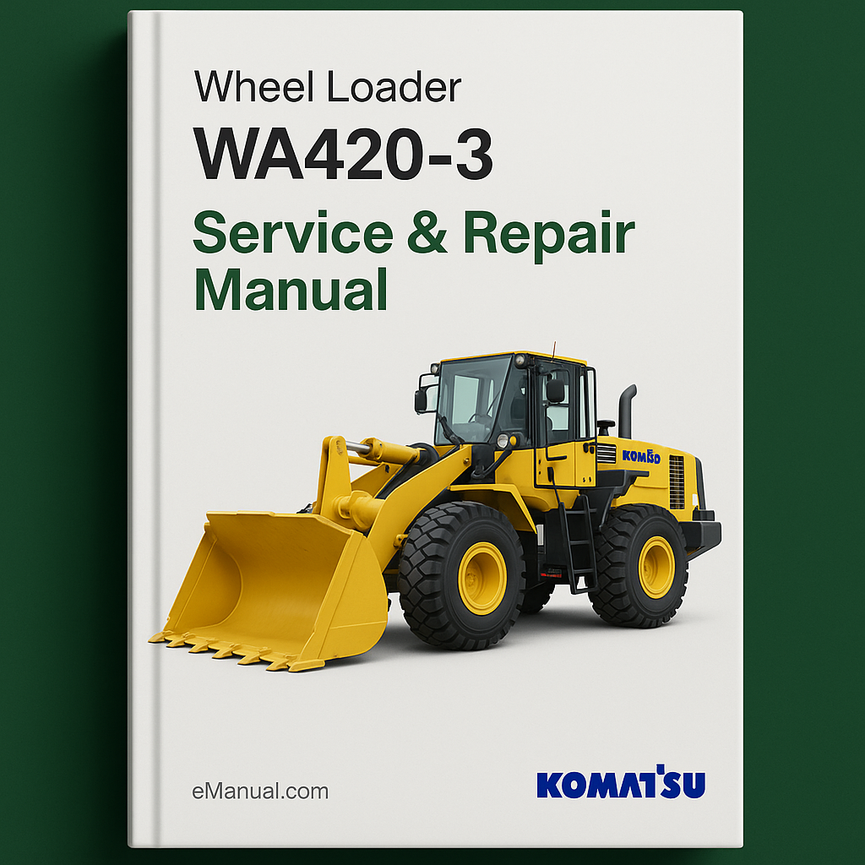 WA420-3 Wheel Loader Service Repair Manual