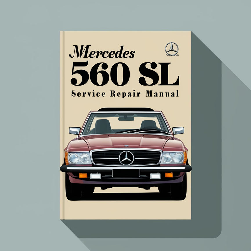 Mercedes 560 SL 1986-1989 Service Repair Manual