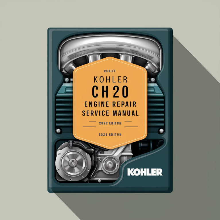 Kohler CH20 Engine Repair Service Manual