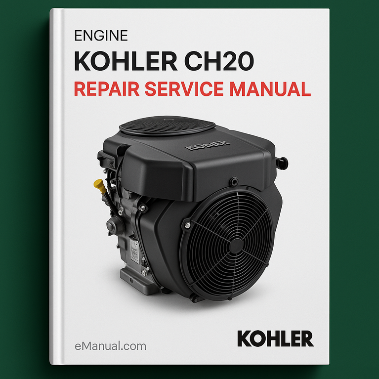 Kohler CH20 Engine Repair Service Manual