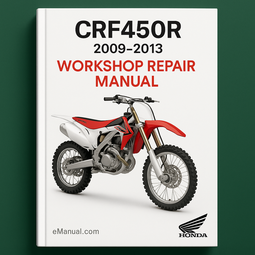 CRF450R 2009-2013 Workshop Repair Manual