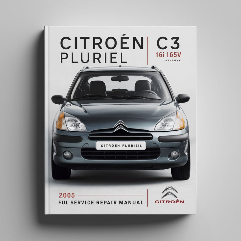 CITROEN C3 PLURIEL 1.6i 16V 2005 Komplettes Service-Reparaturhandbuch PDF-Download