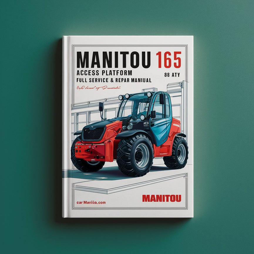 Manitou 165 ATJ Access Platform Full Service & Repair Manual