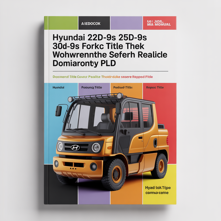 Hyundai 22D-9S 25D-9S 30D-9S 33D-9S Forklift Workshop Service Repair Manual Download PDF