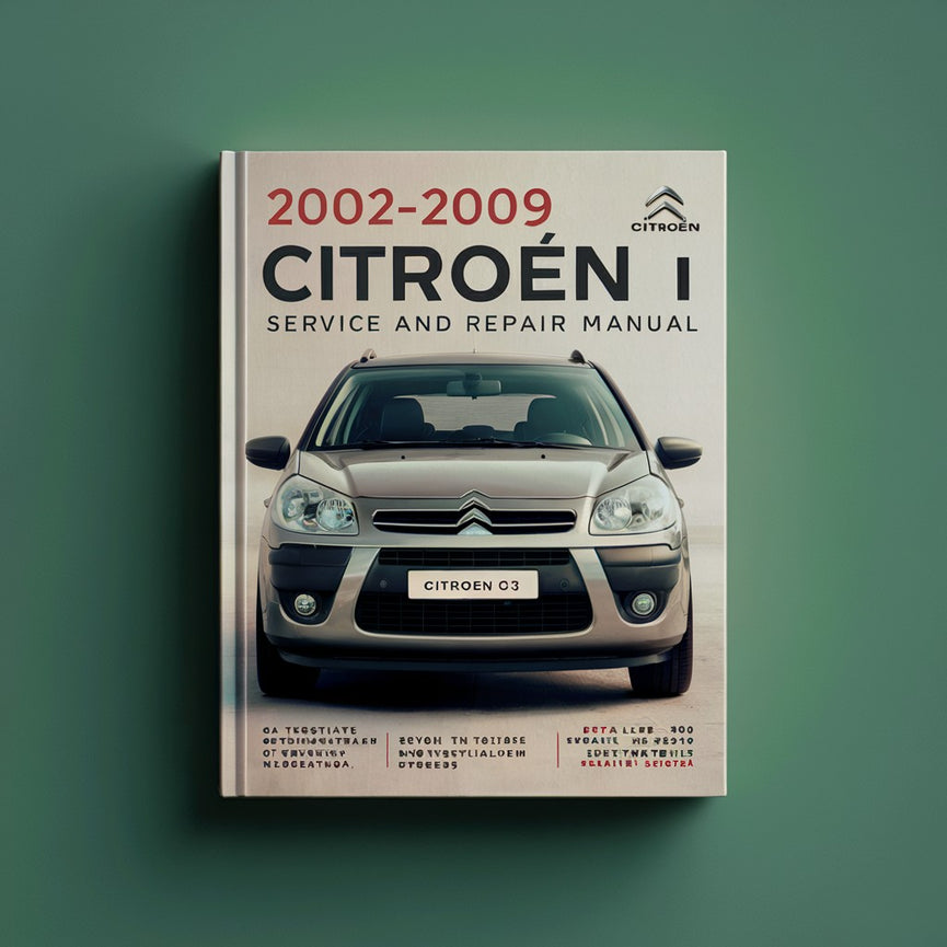 Citroen C3 I Wartungs- und Reparaturhandbuch (2002-2009) – PDF-Download