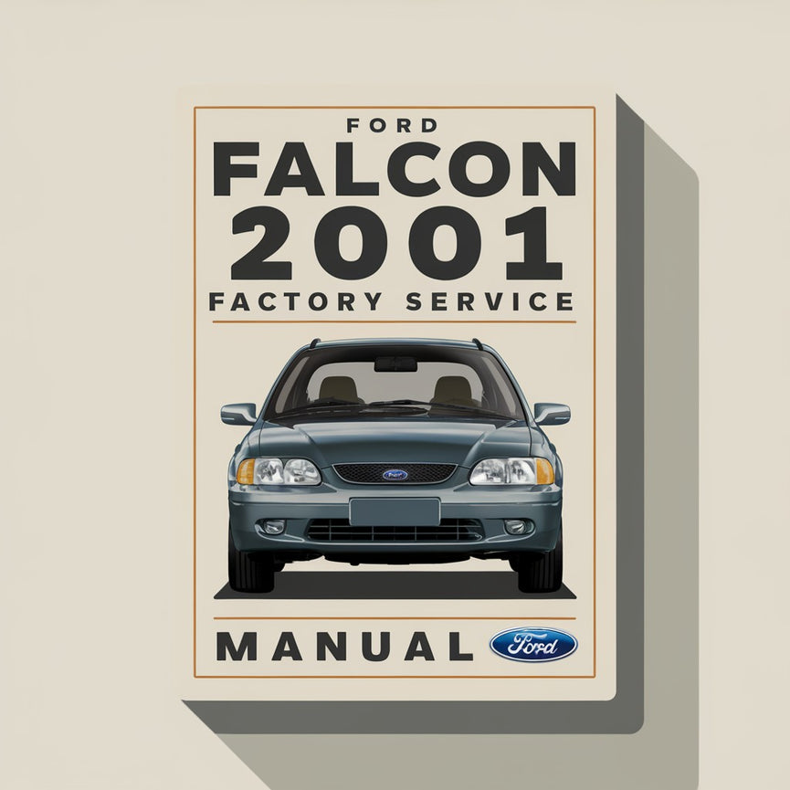 Ford Falcon AU 2001 Werks-Service-Werkstatthandbuch PDF-Download