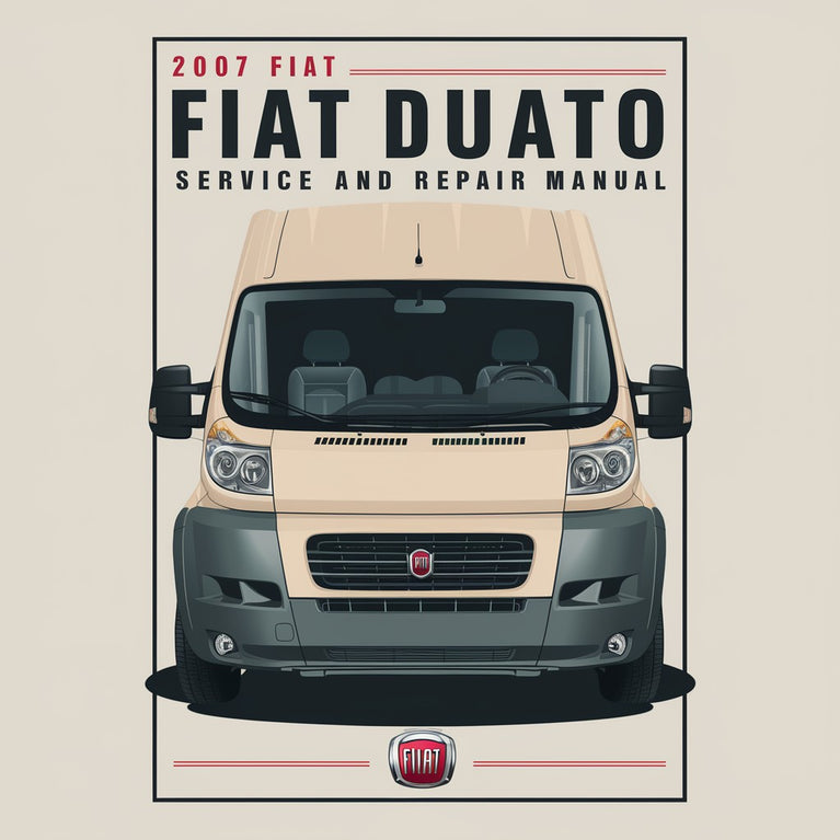 2007 Fiat Ducato (3rd gen) Service and Repair Manual