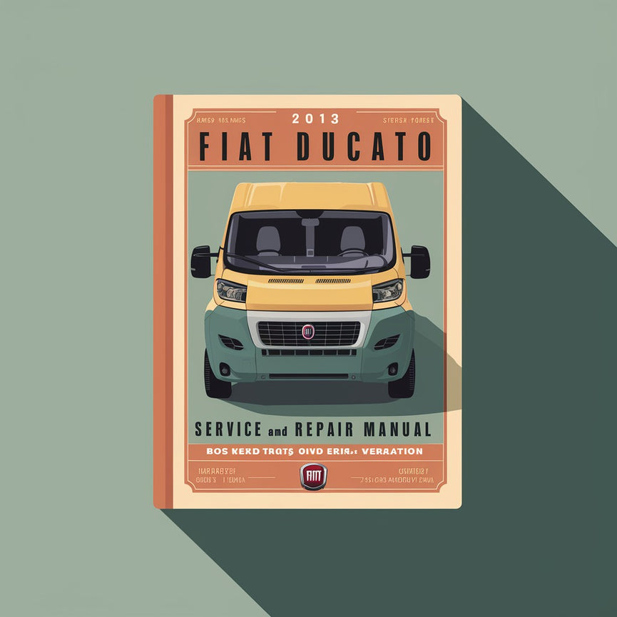 2013 Fiat Ducato (3. Generation) Wartungs- und Reparaturhandbuch PDF-Download