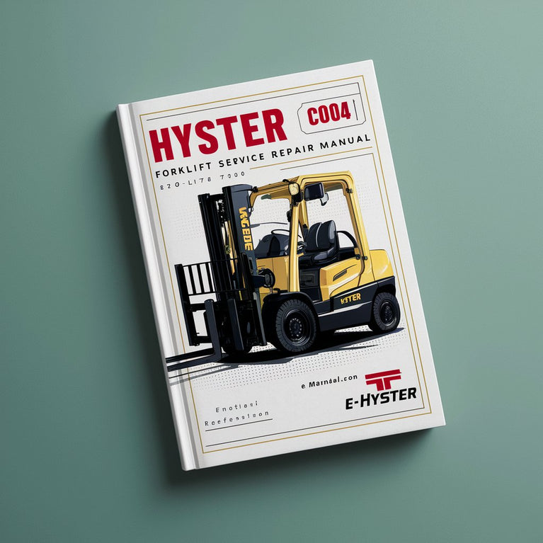 HYSTER C004 (S70E) Forklift Service Repair Manual