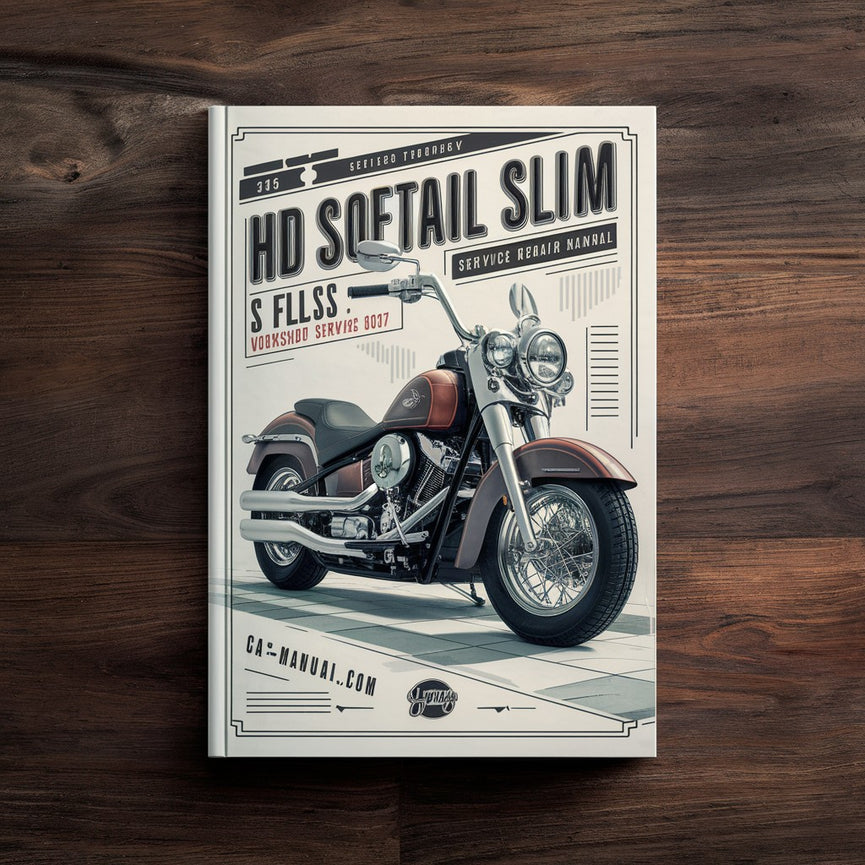 HD SOFTAIL SLIM S FLSS 2016-2017 Workshop Service Repair Manual