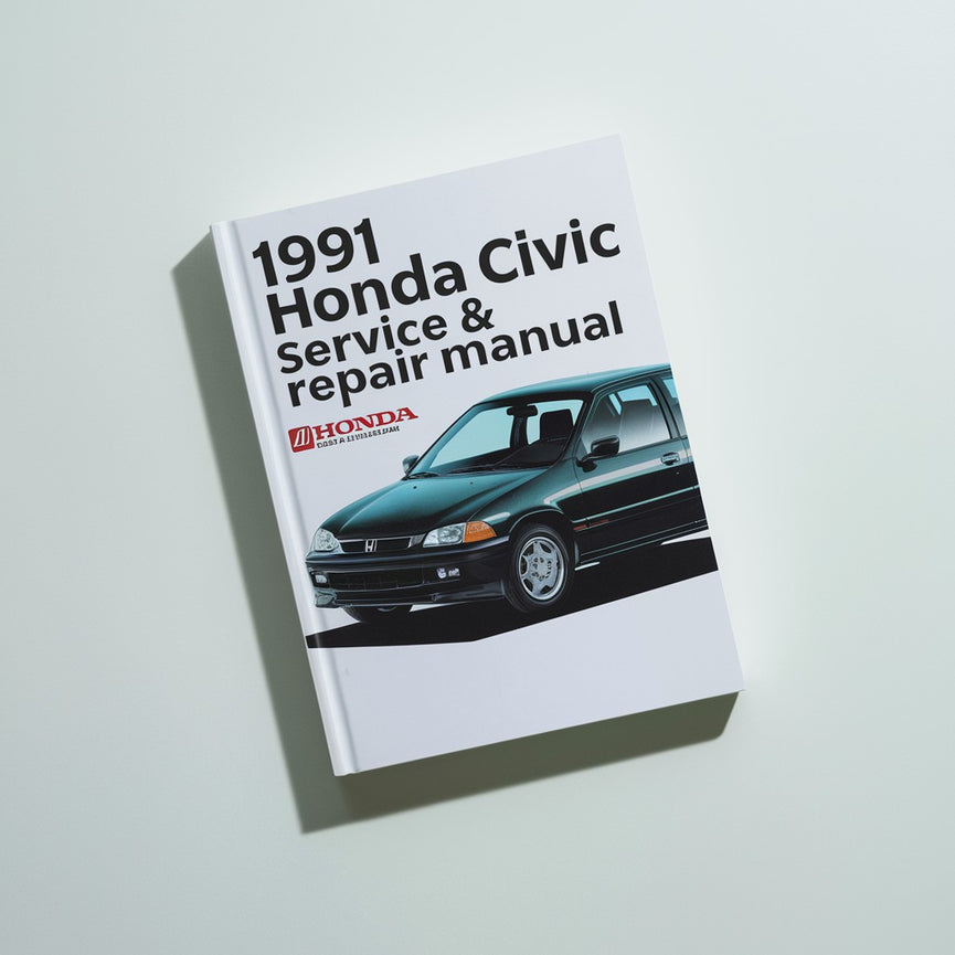 1991 Honda Civic Service & Repair Manual PDF Download