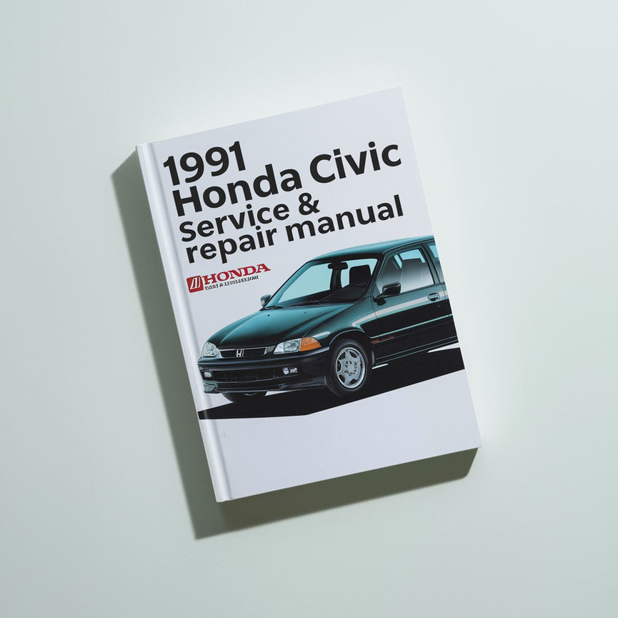 Manual de servicio y reparación del Honda Civic 1991 Descargar PDF