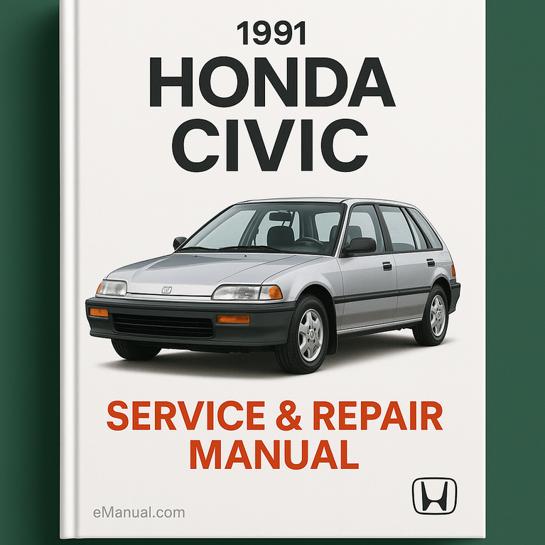 1991 Honda Civic Service & Repair Manual