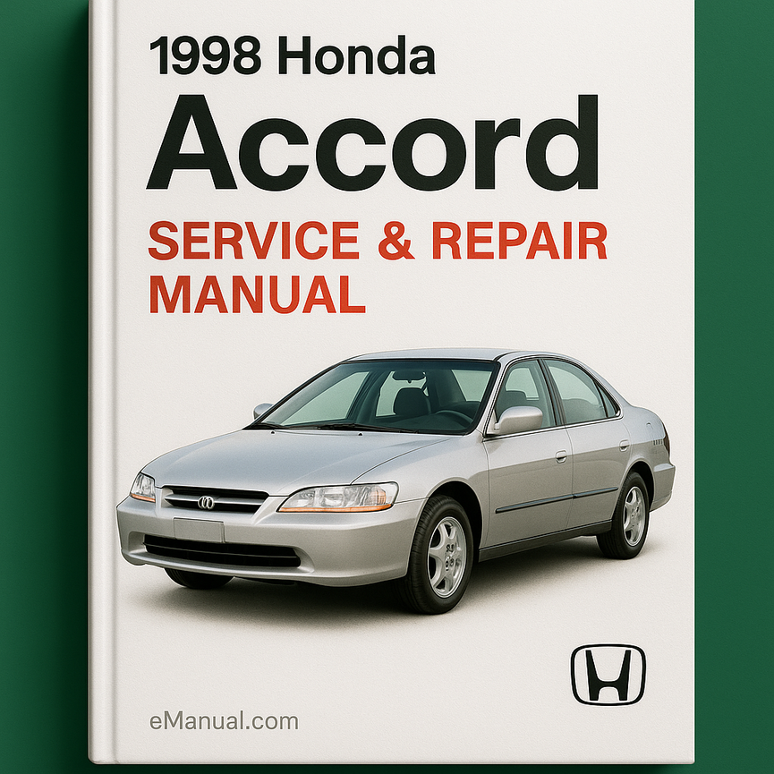 1998 Honda Accord Service & Repair Manual