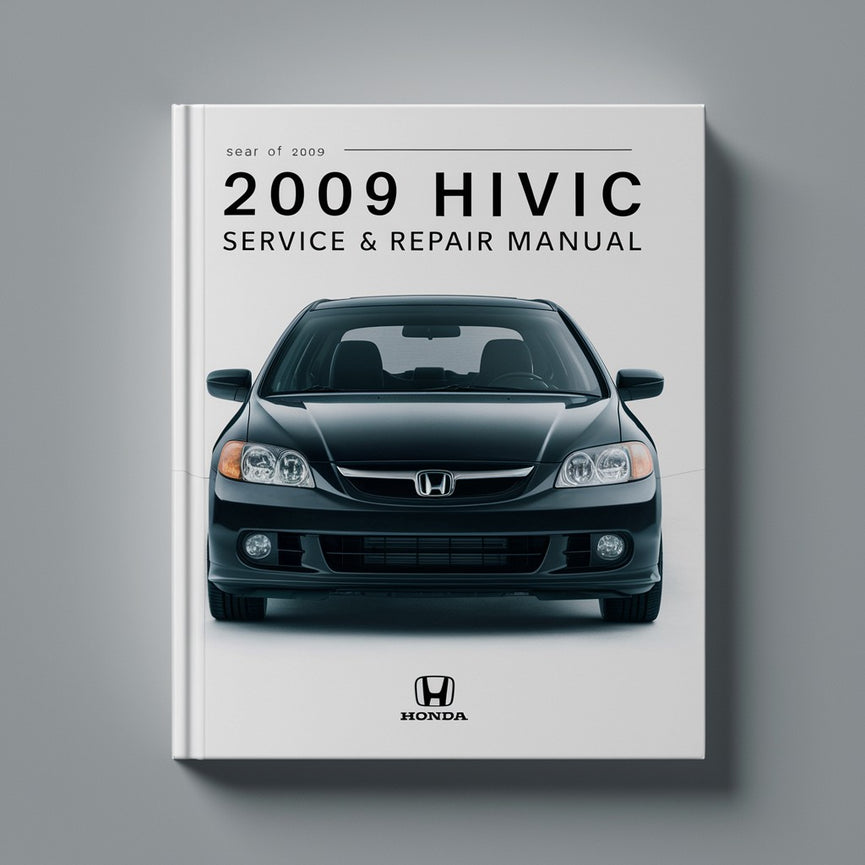 2009 Honda Civic Service & Repair Manual