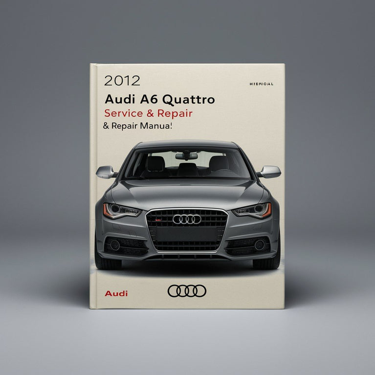 2012 Audi A6 Quattro Service & Repair Manual