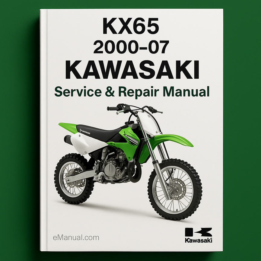 KX65 2000-07 KAWASAKI Service Repair Manual