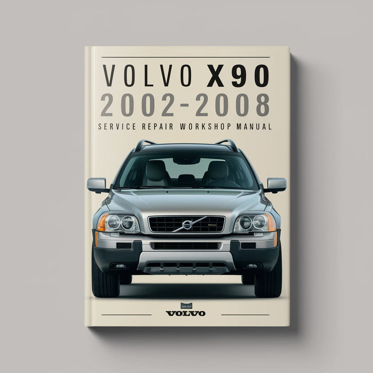 Volvo XC90 2002-2008 Manual Taller Reparación Servicio Descargar PDF