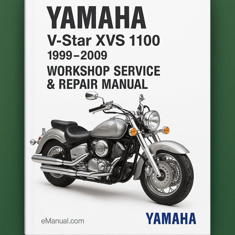 Yamaha V-Star XVS 1100 1999-2009 Workshop Service Repair Manual