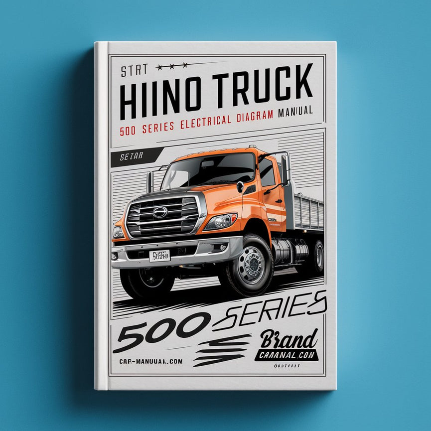 HINO Truck 500 Series OEM Wiring Electrical Diagram Manual PDF Download