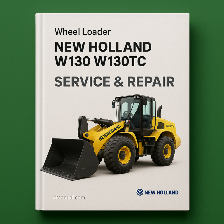 New Holland W130 W130TC Wheel Loader Service Repair Workshop