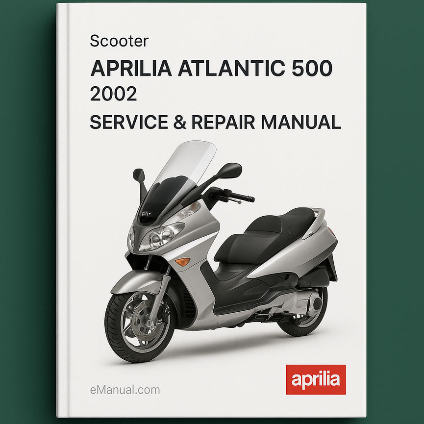 Aprilia Atlantic 500 2002 Service Repair Manual
