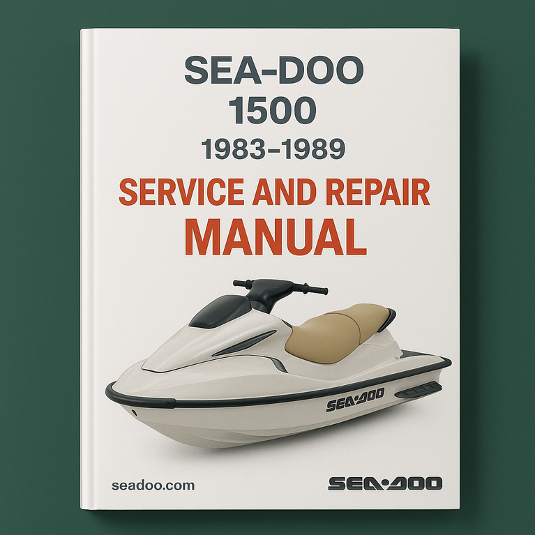 Sea-Doo 205 Utopia SE 2008 2009 Workshop Service Repair Manual