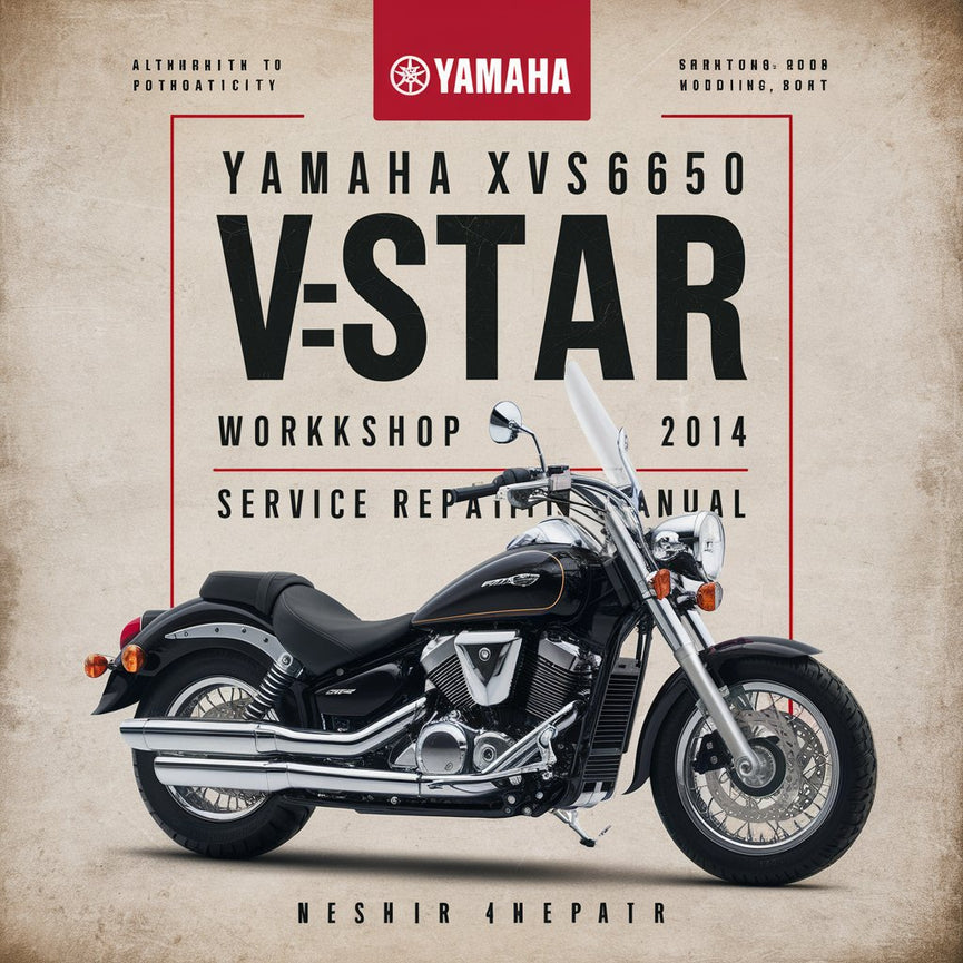 Yamaha XVS650 V-Star 1998-2014 Workshop Service Repair Manual