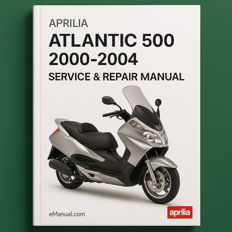 Aprilia Atlantic 500 2000-2004 Service Repair Manual