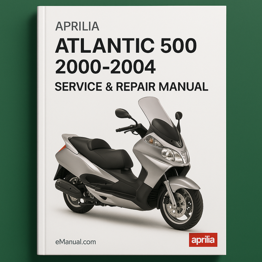 Aprilia Atlantic 500 2000-2004 Service Repair Manual
