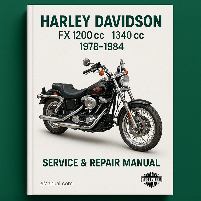 Harley Davidson FX 1200cc 1340cc 1978-1984 Service Repair Manual