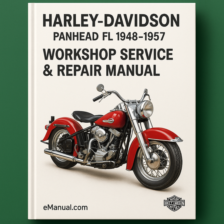 Harley Davidson Panhead FL 1948-1957 Workshop Service Repair Manual