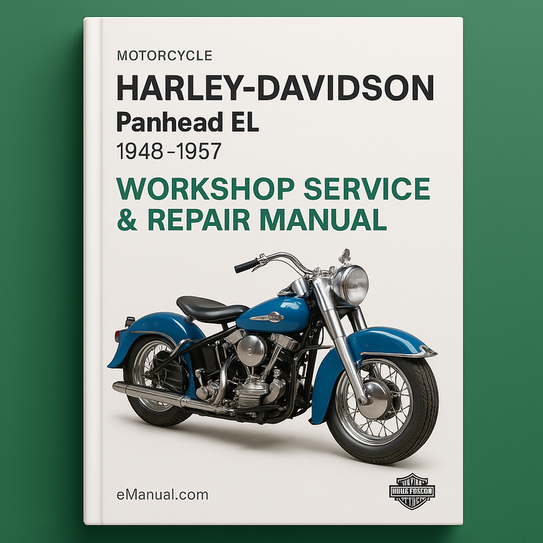 Harley Davidson Panhead EL 1948-1957 Workshop Service Repair Manual