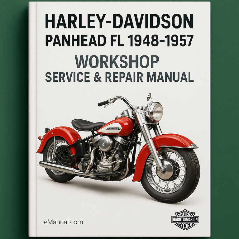 Harley Davidson Panhead FL 1948-1957 Workshop Service Repair Manual