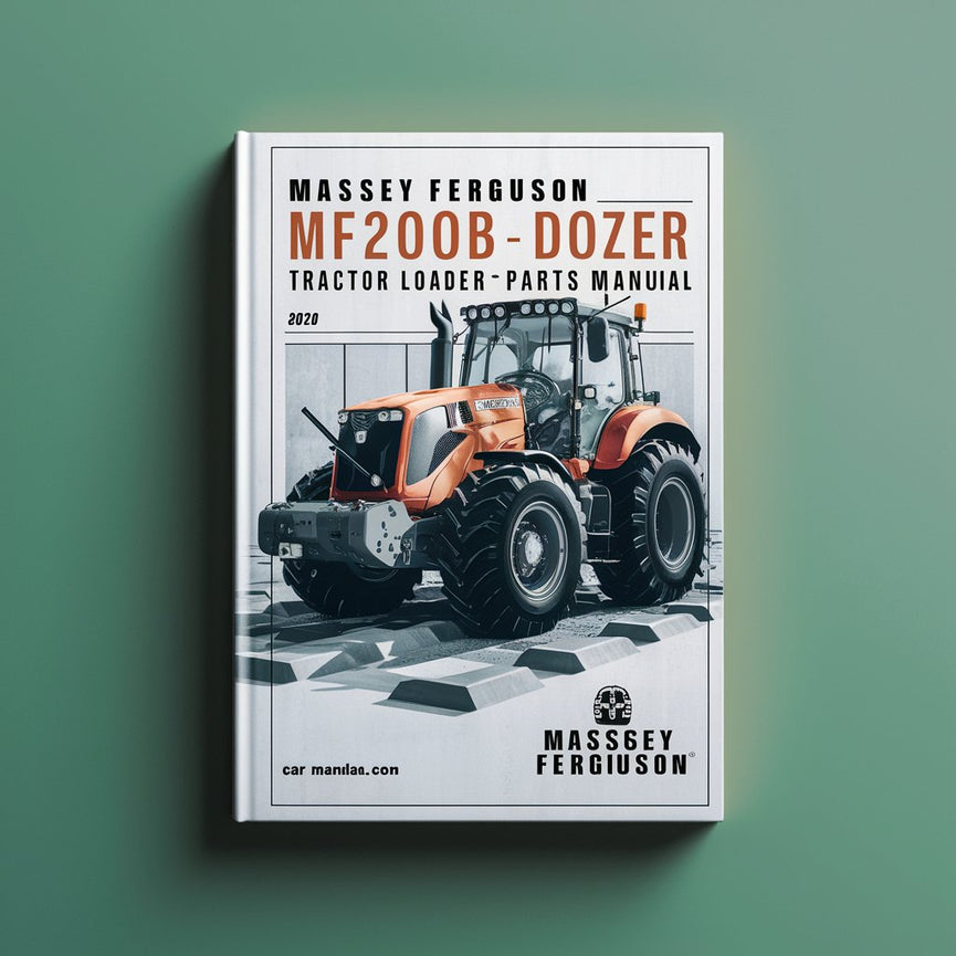 Massey Ferguson MF200B Tractor Loader Dozer Parts Manual Download PDF