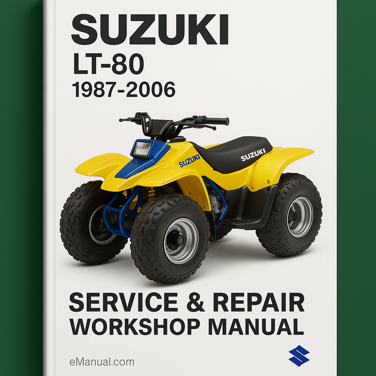 Suzuki LT-80 LT80 1987-2006 Service Repair Workshop Manual