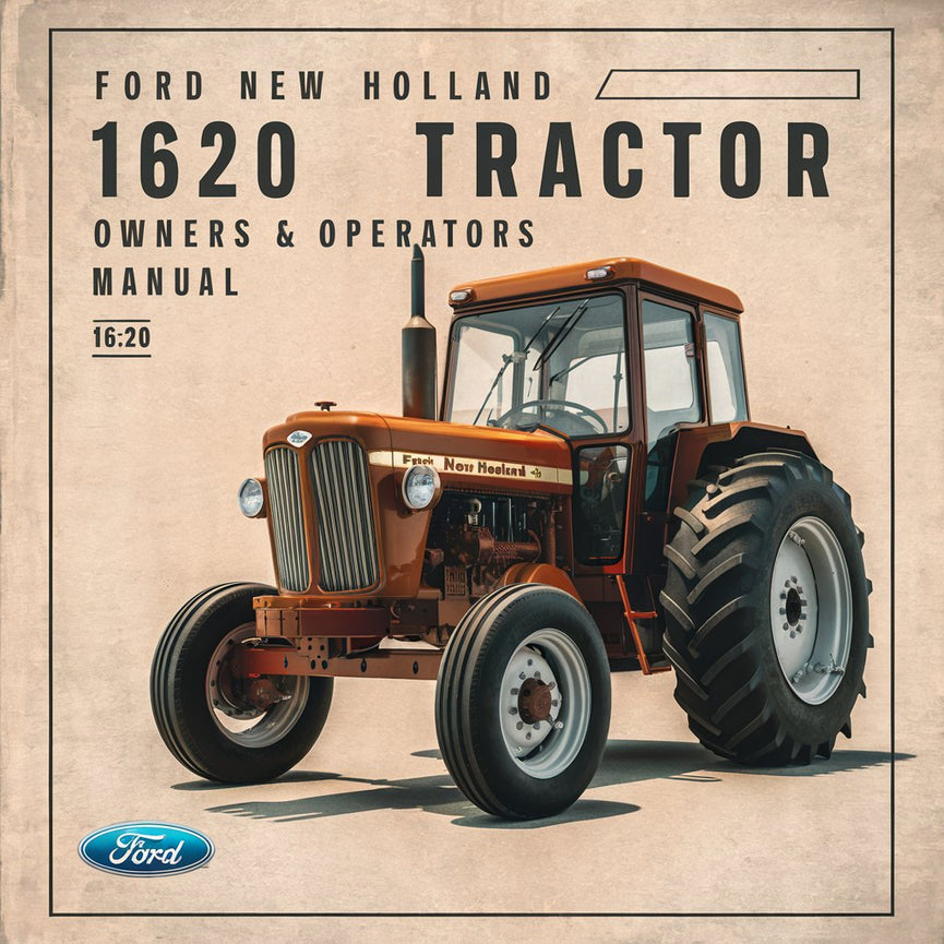 Ford New Holland 1620 Tractor Owners Operators Manual