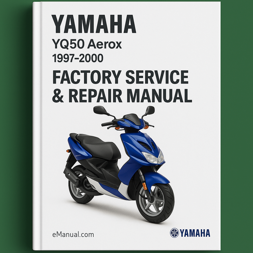 Yamaha YQ50 Aerox 1997-2000 Factory Service Repair Manual