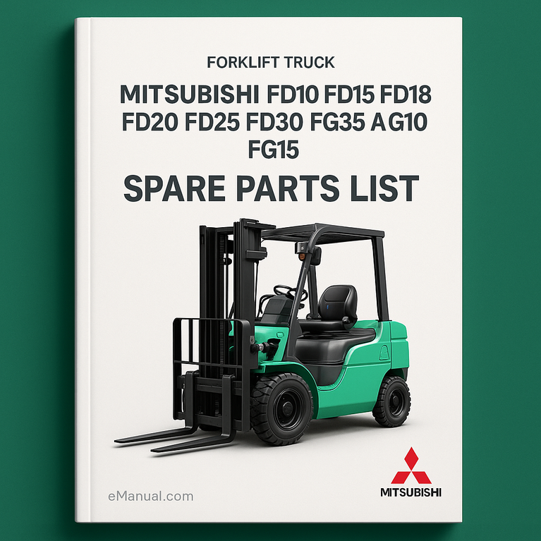 Mitsubishi FD10 FD15 FD18 FD20 FD25 FD30 FD35A FG10 FG15