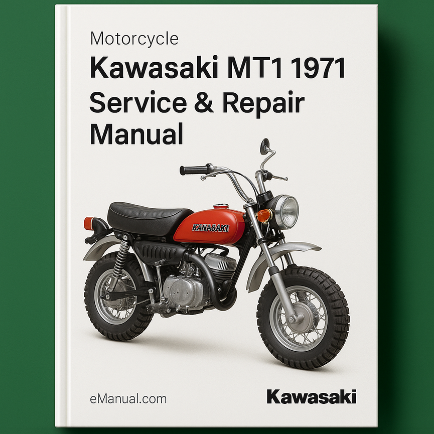 Kawasaki MT1 1971 Service Repair Manual
