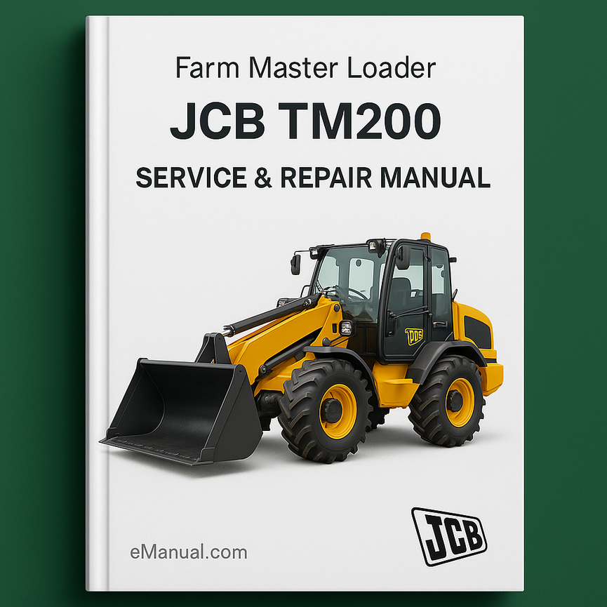 JCB TM200 Farm Master Loader Service Repair Manual